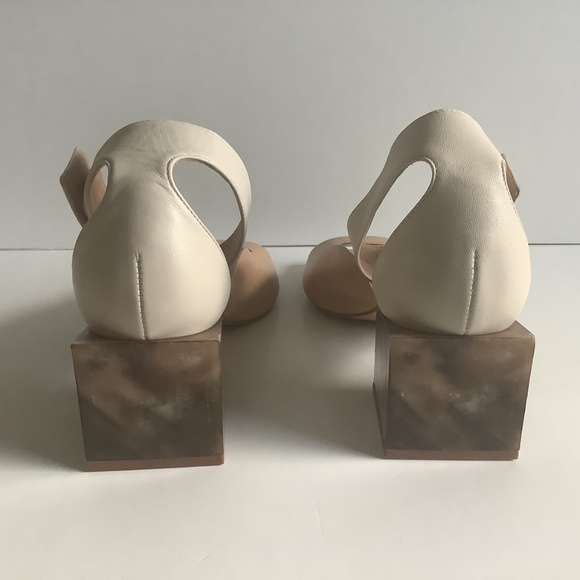 Carrano Open Toe, Tortoise Stacked Heel Sandal, EUC, Size 8.5 - Picture 2 of 14